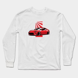 Red GR86 Coupe JDM Long Sleeve T-Shirt